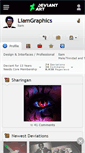 Mobile Screenshot of liamgraphics.deviantart.com