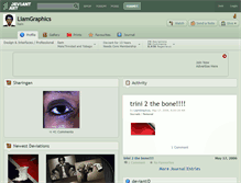 Tablet Screenshot of liamgraphics.deviantart.com