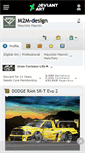 Mobile Screenshot of m2m-design.deviantart.com