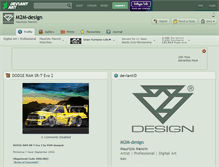Tablet Screenshot of m2m-design.deviantart.com