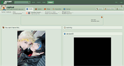 Desktop Screenshot of copiicat.deviantart.com