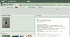 Desktop Screenshot of gwenxtrentlover.deviantart.com