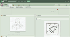 Desktop Screenshot of evide.deviantart.com