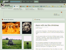 Tablet Screenshot of jazzybt.deviantart.com