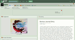 Desktop Screenshot of merira.deviantart.com