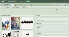 Desktop Screenshot of mermafa.deviantart.com