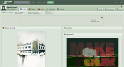 Desktop Screenshot of kevincoast.deviantart.com