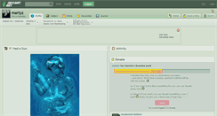Desktop Screenshot of martyz.deviantart.com