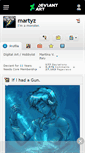 Mobile Screenshot of martyz.deviantart.com