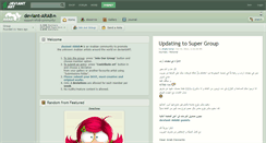 Desktop Screenshot of deviant-arab.deviantart.com