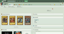Desktop Screenshot of nugget12.deviantart.com