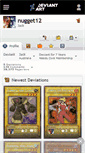 Mobile Screenshot of nugget12.deviantart.com