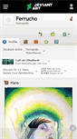 Mobile Screenshot of ferrucho.deviantart.com