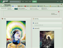 Tablet Screenshot of ferrucho.deviantart.com