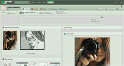 Desktop Screenshot of colourintense.deviantart.com