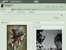 Tablet Screenshot of narakafurin.deviantart.com