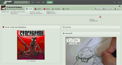 Desktop Screenshot of overlord-kraken.deviantart.com