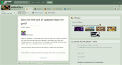 Desktop Screenshot of anthrocity.deviantart.com