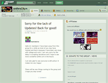 Tablet Screenshot of anthrocity.deviantart.com