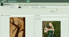 Desktop Screenshot of lady-selia.deviantart.com