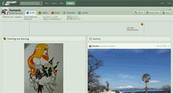Desktop Screenshot of humanis.deviantart.com