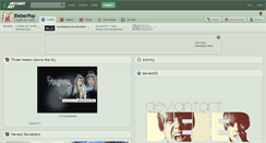 Desktop Screenshot of bieberpop.deviantart.com