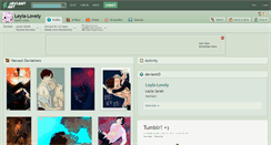 Desktop Screenshot of leyla-lovely.deviantart.com