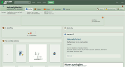 Desktop Screenshot of naturallyperfect.deviantart.com