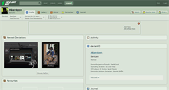 Desktop Screenshot of mbentzen.deviantart.com