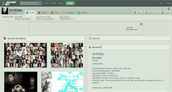 Desktop Screenshot of olv203ply.deviantart.com
