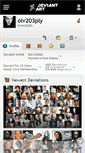 Mobile Screenshot of olv203ply.deviantart.com