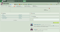 Desktop Screenshot of black-avalon.deviantart.com