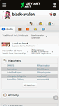 Mobile Screenshot of black-avalon.deviantart.com