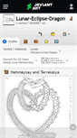 Mobile Screenshot of lunar-eclipse-dragon.deviantart.com