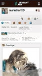 Mobile Screenshot of laurachanxd.deviantart.com