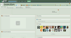 Desktop Screenshot of chocolate-diffusion.deviantart.com