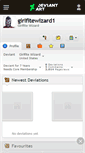 Mobile Screenshot of girlfitewizard1.deviantart.com