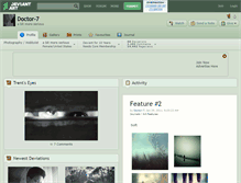 Tablet Screenshot of doctor-7.deviantart.com