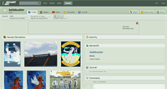 Desktop Screenshot of bellebustier.deviantart.com