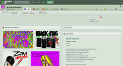 Desktop Screenshot of drunk-animator.deviantart.com