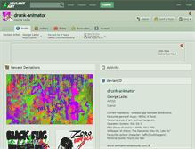 Tablet Screenshot of drunk-animator.deviantart.com