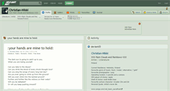 Desktop Screenshot of christian-nikki.deviantart.com