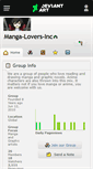 Mobile Screenshot of manga-lovers-inc.deviantart.com