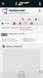 Mobile Screenshot of darkdevilish.deviantart.com