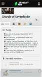 Mobile Screenshot of church-of-sevenfold.deviantart.com