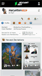 Mobile Screenshot of maryetten.deviantart.com