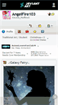 Mobile Screenshot of angelfire103.deviantart.com