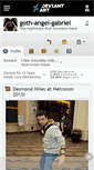 Mobile Screenshot of goth-angel-gabriel.deviantart.com