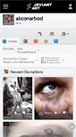 Mobile Screenshot of akconarbod.deviantart.com