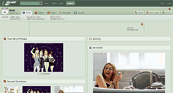 Desktop Screenshot of iove.deviantart.com
